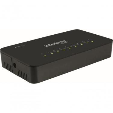 Imagem de Switch Não Gerenciável 8 Portas Fast Ethernet S1108f 4760117 com Qos e Poe Passivo Intelbras