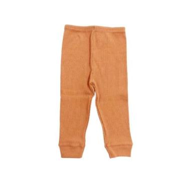 Imagem de Calça canelada bebê unissex Odicon Ref 4261 Tamanho:Pcor:Marrom Claro,