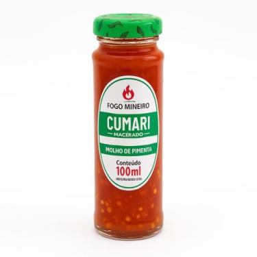 Imagem de Molho de Pimenta Macerada Cumari 100ml - FOGO MINEIRO