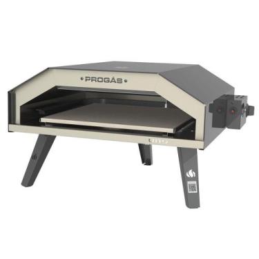 Imagem de Forno Industrial Assador Refratário Progás PRUNO-40 a Gás Para Pizzas 