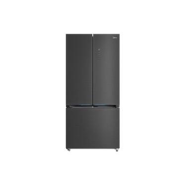 Imagem de Geladeira Frost Free Multidoor 672L Inverter Black Inox Midea Bivolt