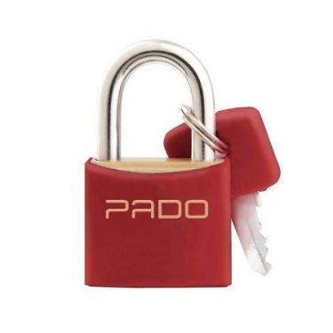Imagem de Cadeado 25mm SM LT-25 Vermelho - Pado