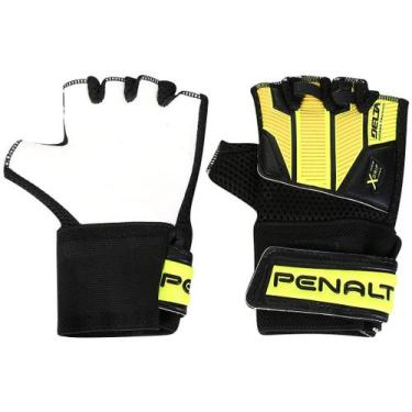 Imagem de Luva De Goleiro Delta Indoor Penalty Confort Futsal Futebol, Preto, am