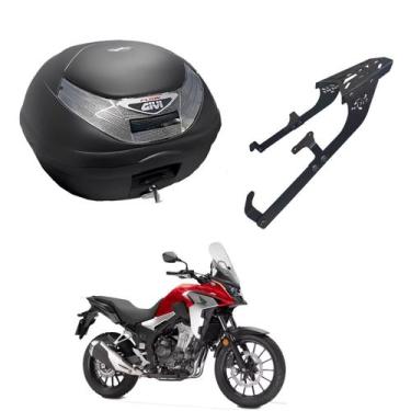 Imagem de Baú Bauleto Givi E350nt com Suporte Baú Superior 500x 2014 Em Diante