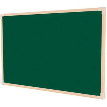 Imagem de Lousa Quadro Verde 60x40 Cm Escola Evento Escritorio Madeira - Stalo