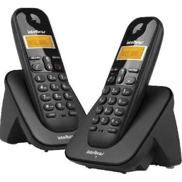 Imagem de Telefone S/ Fio C/ Identificador De Chamadas + Ramal Ts 3112 Preto 412