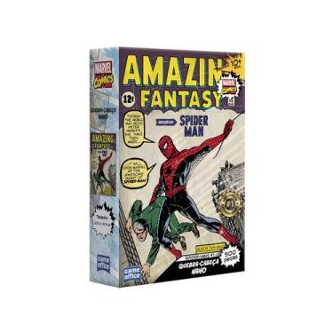 Imagem de Quebra-cabeça 500 Peças Marvel Comics Game Office - Homem Aranha Toyst