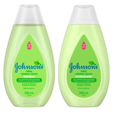 Imagem de Kit 1 Shampoo Johnson's Baby Cabelos Claros 200ml