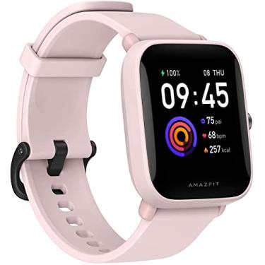 Imagem de Smartwatch Amazfit Bip U Health Fitness com medida bateria de 9 （ROSA）