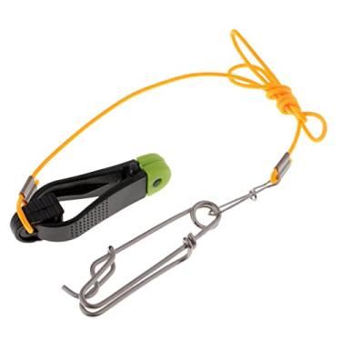 Imagem de Fancyes Mini Power Grip Plus Release Clip Downrigger com 17 "Leader Long Line