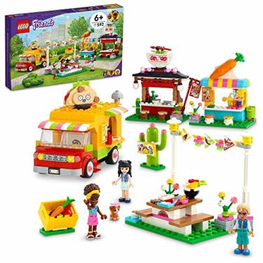Imagem de LEGO® Friends Mercado de Comida de Rua 41701 Kit Incrível (592 Peças)