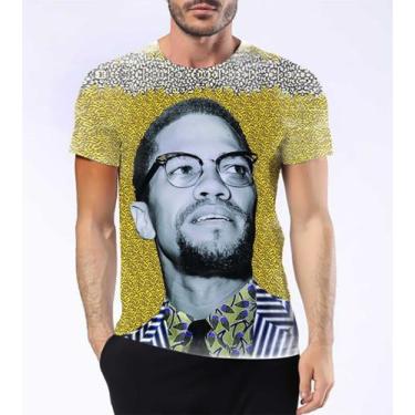 Imagem de Camisa Camiseta Malcolm X Líder Afro-Americano Filme Hd 5 - Estilo Kra