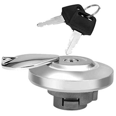 Imagem de Tampa de trava de tanque de combustível com chaves compatível com Honda VTX Shadow Aero ACE Rebel Magna VLX VT600 Spirit 600 750 1100 1300 Yamaha Vstar 650 1100