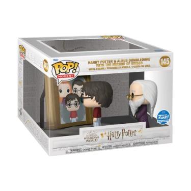 Imagem de Funko: POP! Moment Harry Potter and Albus Dumbledore with The Mirror Erised, Grow Your Wizarding World Collection Today, Vinyl Collectible, Amazon Exclusive
