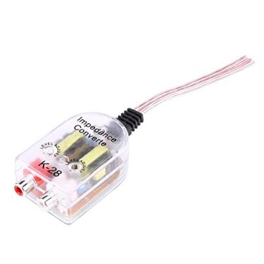 Imagem de Joyzan Adaptador de alto baixo, conversor de áudio de alto para baixo amplificador de CD amplificador de áudio para carro subwoofer de áudio conversor de divisor de alta a baixa frequência