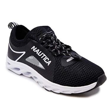 Imagem de Nautica Men's Water Shoes Jogging Quick Dry Pool Sports Sneaker -Aivin-Black-7