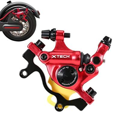 Imagem de Tingpai Compasso de c bre de freio a disco hidráulico sólido dianteiro t seiro Mountain bike freio a disco Substituição do freio a disco de scooter elétrico pa M365 / 1S / Pro