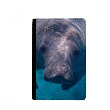 Imagem de Porta-passaporte para fotografia de organismo marinho com imagem de animal Notecase Burse capa carteira porta-cartão, Multicolor