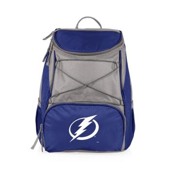 Imagem de Mochila térmica PICNIC TIME NHL Tampa Bay Lightning PTX Isolada, Cooler, Azul Marinho