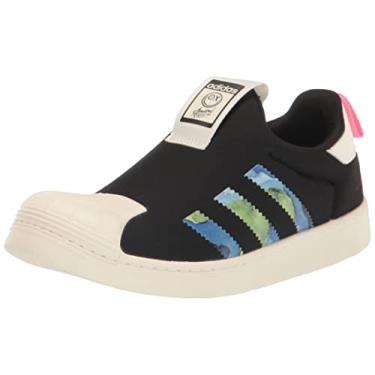 Tênis Adidas Infantil Superstar Iridescent Preto BY2186