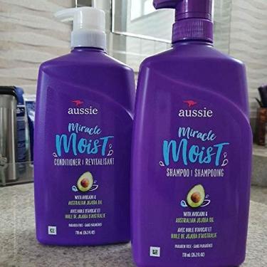Imagem de Aussie Moist Shampoo + Cond Abacate E Óleo De Jojoba 778ml