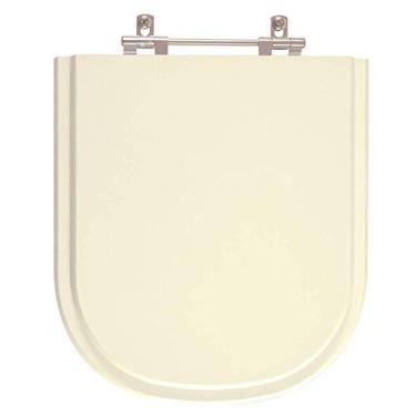 Imagem de Tampa de Privada Poliéster Flox Marfim para louça Fiori 6lpf