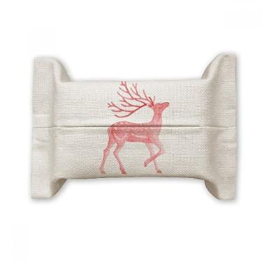 Imagem de Bolsa de linho de algodão com animais ameaçados da IUCN