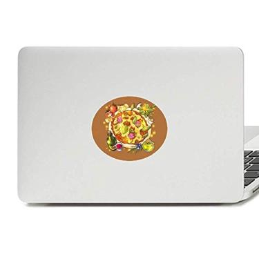 Imagem de Adesivo de notebook com emblema de vinil para laptop com alimentos da Itália