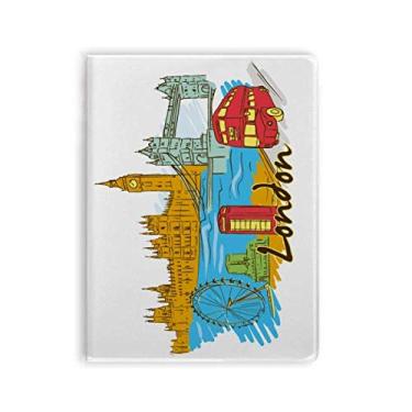 Imagem de Diário de capa macia para caderno London UK the United Kingdom