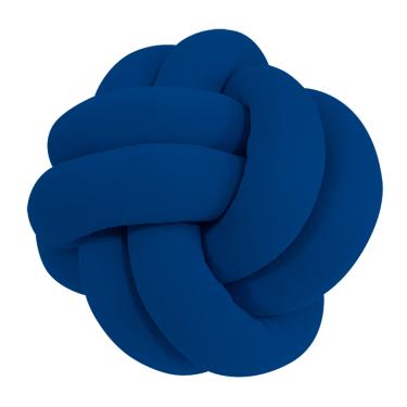 Imagem de Almofada de Nó Azul Royal 30x30cm