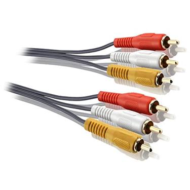 Imagem de Cabo RCA Triplo - Audio e Video - 5 metros