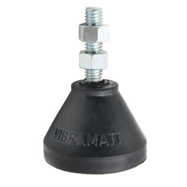Imagem de Amortecedor Extra-Mini 5/16" Suporta 350 KG - Vibramatt