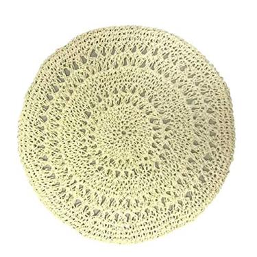 Imagem de JOGO AMERICANO TRICOT AMARELO SOFT