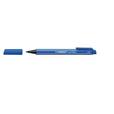 Imagem de Caneta Hidrográfica para Escrever – STABILO PointMax – Caixa com 10 unidades – Azul Marinho