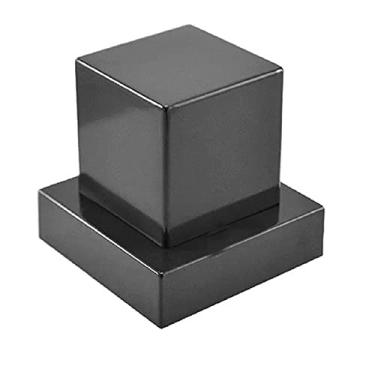 Imagem de Acabamento De Registro Quadrado Preto Black Abs 1/2' Ou 3/4'