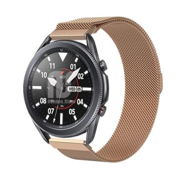 Imagem de Pulseira Sport Nandos-Store compatíveis com Samsung Galaxy Watch 3-41mm ou 45mm - (45MM - Rose gold)