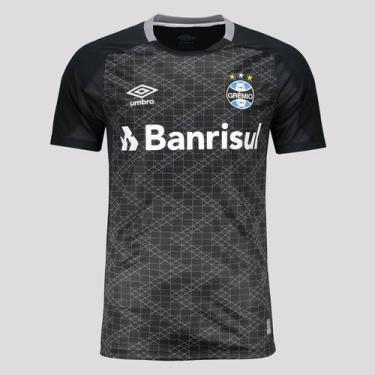 Imagem de Camisa Umbro Grêmio Goleiro 2022 Preta