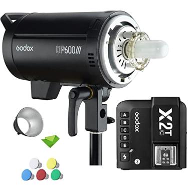 Imagem de Godox DP600III 600W Studio Strobe Flash Light Monolight com Godox X2T-C Trigger GN80 Pro Photography Lighting 5600K Bowens Mount com Sistema X sem fio GODOX 2.4G integrado (110V)