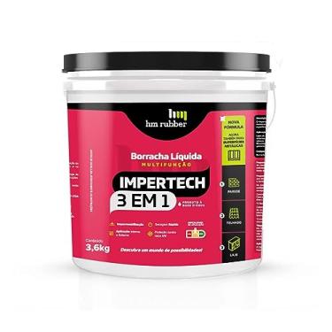 Imagem de Borracha Liquida Impertech BRANCA 3 em 1 3,6 Kg HM HUBBER