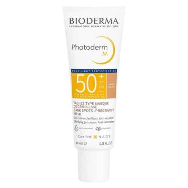 Imagem de Protetor Solar Facial Bioderma Photoderm M Dorée Golden 40ml