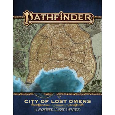 Imagem de Pathfinder Lost Omens: City of Lost Omens Poster Map Folio (P2)