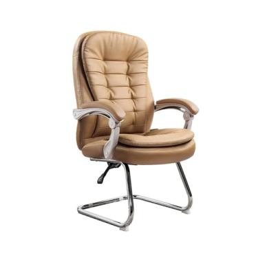 Imagem de WAOCEO Cadeira de escritório cadeira de escritório cadeira de computador em forma de arco cadeira de conferência pessoal cadeira de escritório encosto reclinável cadeira de mesa para casa cadeiras de mesa