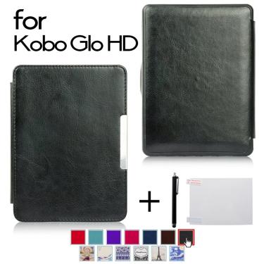 Imagem de Caso para kobo glo hd  ereader inteligente couro funda para kobo toque 2.0 6 polegada ebooks