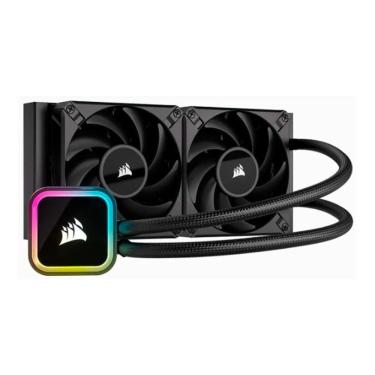 Imagem de Water Cooler Corsair H100I Elite 240MM RGB Preto - CW9060058