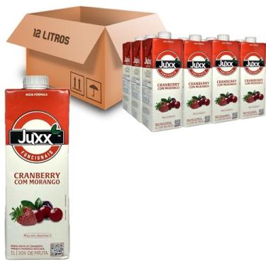 Imagem de Suco de Cranberry com Morango JUXX 1L (12 Litros)