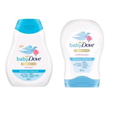 Imagem de Shampoo E Condicionador Dove Baby Hidratação Enriquecida 200ml