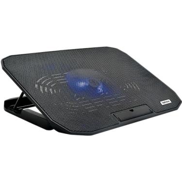 Imagem de SUPORTE COOLER PARA NOTEBOOK SLIM LED ERGONOMICO E RETRATIL LETRON