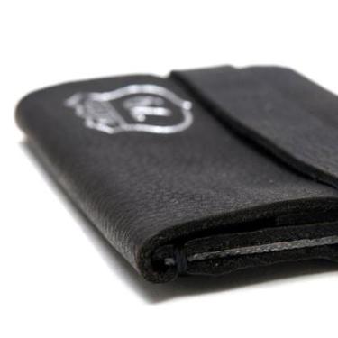 Imagem de Carteira Masculina Pequena Chopper Design Pocket De Couro Havana Handmade-Masculino