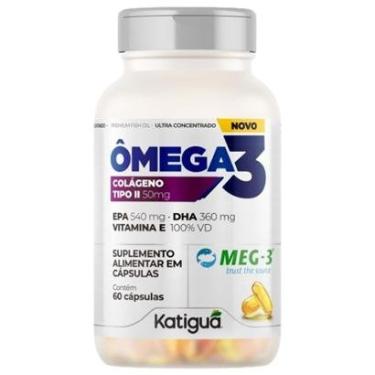 Imagem de Ômega 3 Colágeno Tipo II - 60 Cápsulas - Katiguá-Unissex