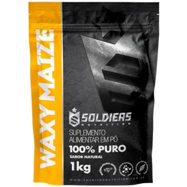Imagem de Waxy Maize 1Kg - 100% Puro Importado - Soldiers Nutrition